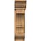 Ekena Millwork Balboa Traditional Smooth Bracket w/ Offset Brace, Western Red Cedar, 7 1/2"W x 24"D x 28"H BKT0806X24X28BOA01SWR - alternate 4